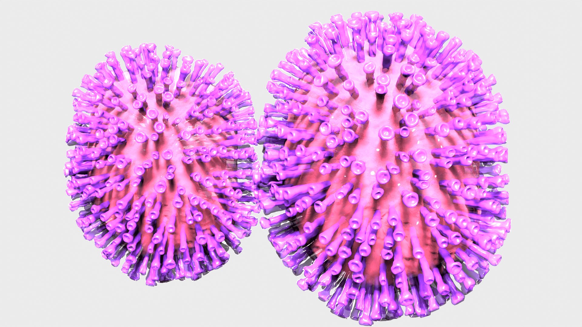 3D Flu Influenza Molecule Model - TurboSquid 2271250
