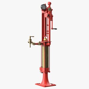 Retro Self Measuring Gas Pump