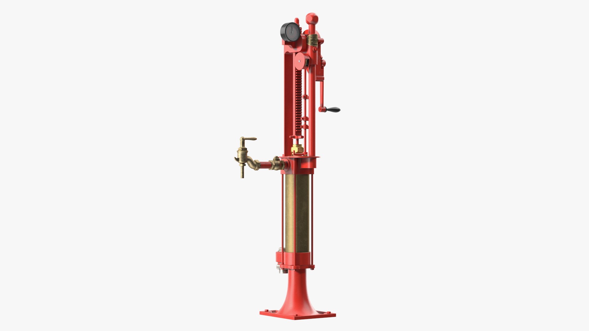 Retro Self Measuring Gas Pump Model - TurboSquid 2193896