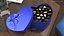 Heart Chocolate Gift Box with Assorted Truffles Blue