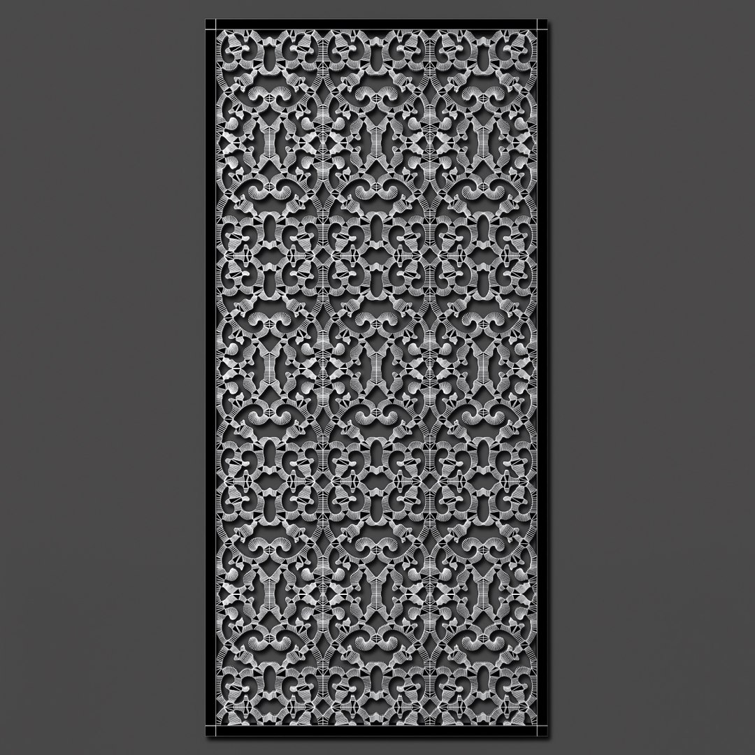 Decorative Panel 3D Model - TurboSquid 1543794