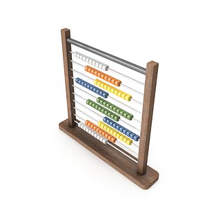 3D model abacus