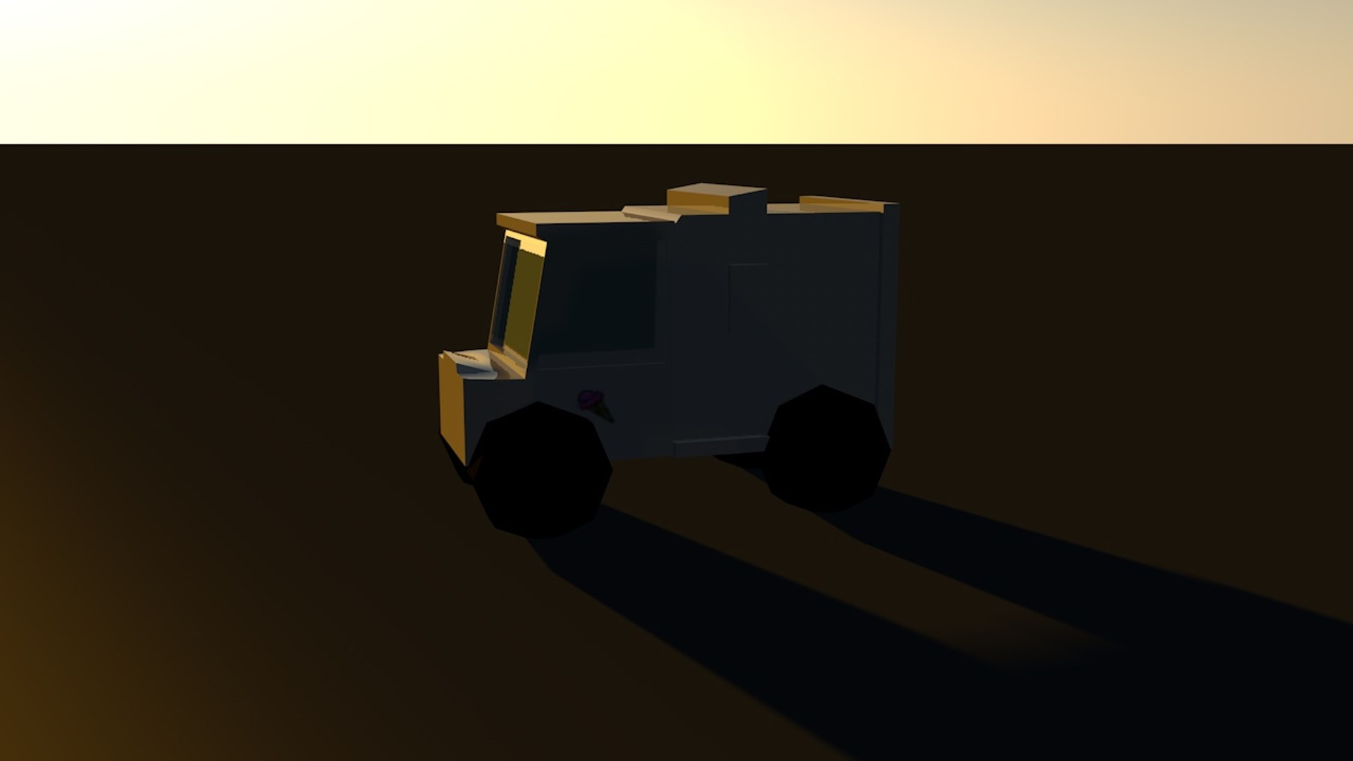 3d Model Lorry