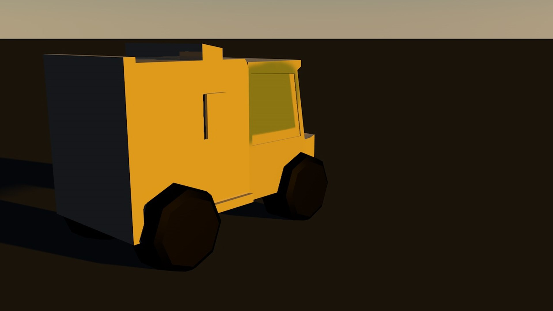 3d Model Lorry