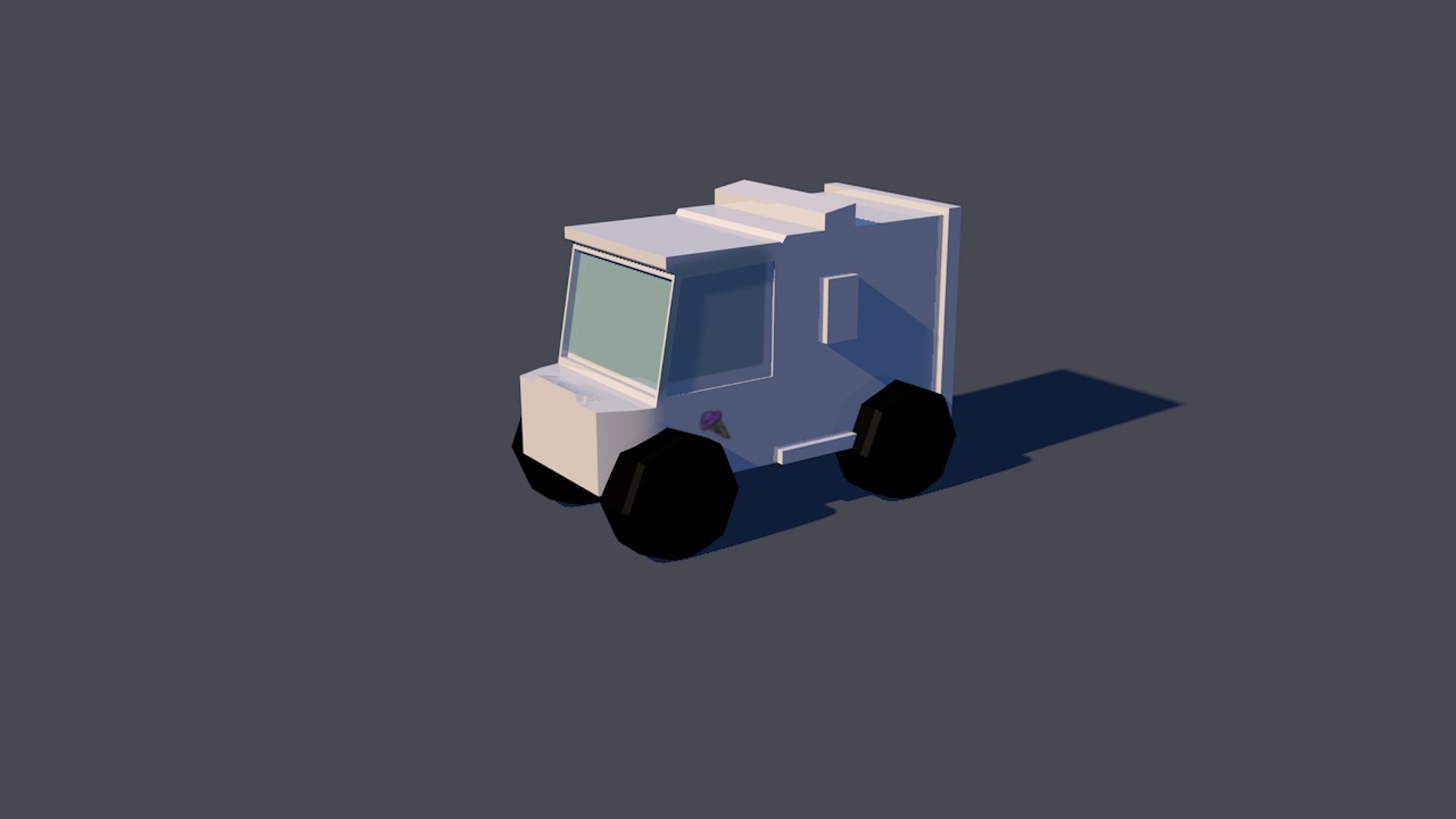 3d Model Lorry
