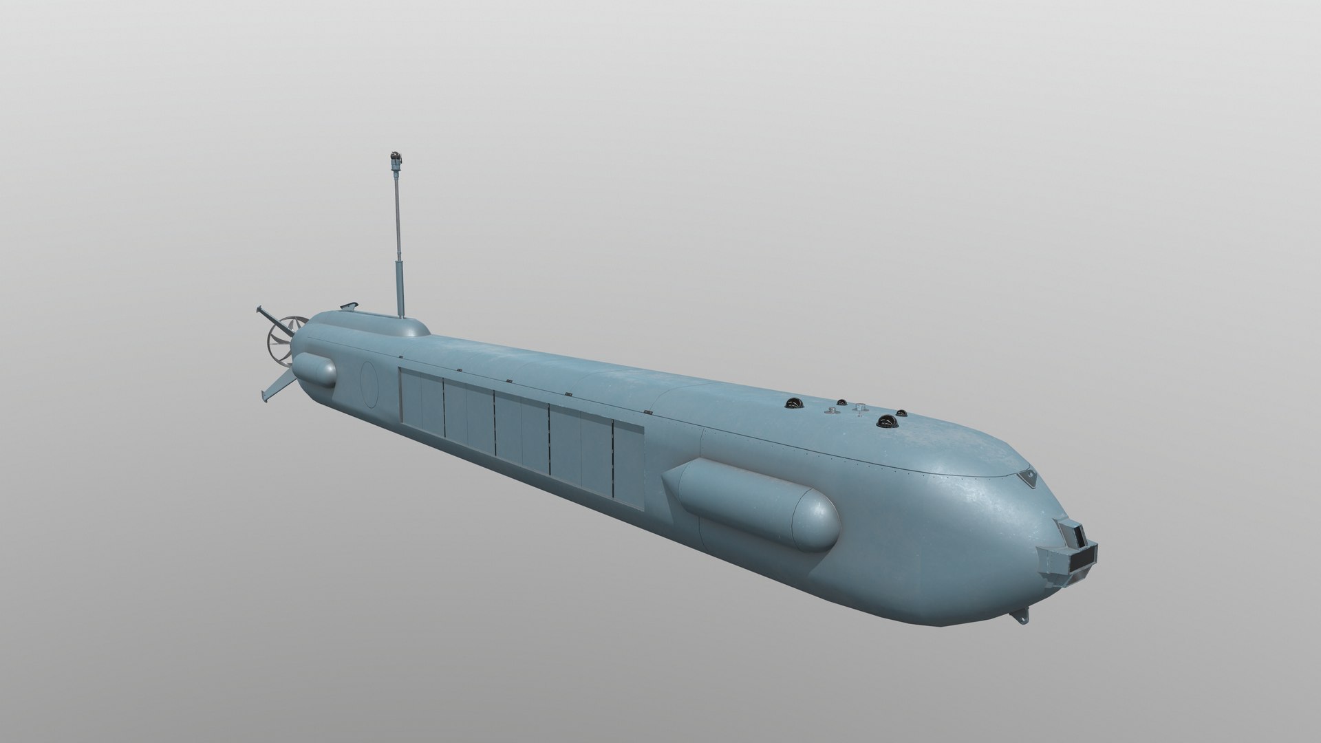 3D Orca Xluuvs Submersible Model - TurboSquid 1590267