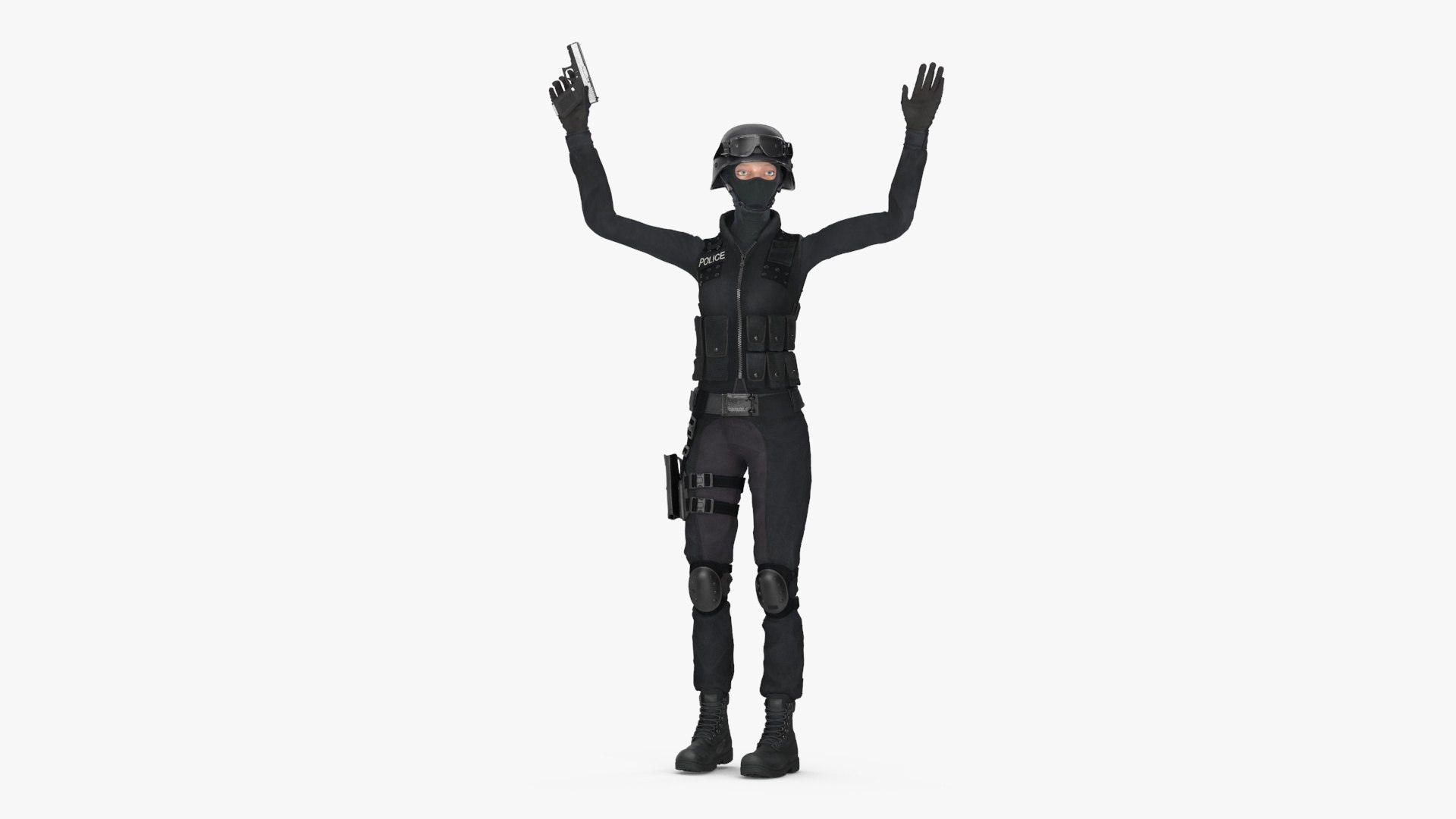 3D Tactical Police Officer Woman with Handgun Rigged for Cinema 4D model https://p.turbosquid.com/ts-thumb/SC/E1aGIw/yz/tacticalpoliceofficerwomanwithhandgunriggedformaya3dsmodel020/jpg/1715125252/1920x1080/fit_q87/8f0add611087b55a1c7ff21036705056e88b07b4/tacticalpoliceofficerwomanwithhandgunriggedformaya3dsmodel020.jpg