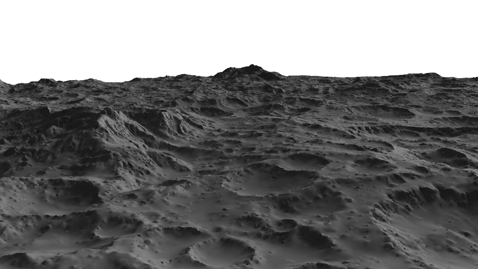 Moon Craters The Surface Of The Moon 3D Model - TurboSquid 2566835