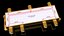 Wide Broadband Coaxial Splitter F Type 6 Way