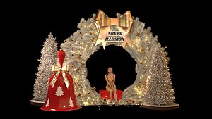 Christmas photo booth