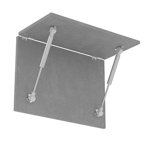 Flameer Cabinet Door Kitchen Lid Hinge Support Safety Support with Soft Close