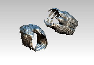 Grand Raven Jewel Art Ring