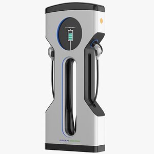 Detailed Electric Car Charger 02