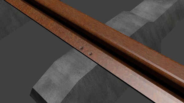 modelo 3d Vías del tren - TurboSquid 1386483