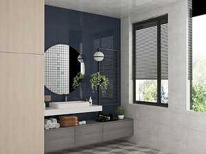 Modern Bathroom - 054 3D model