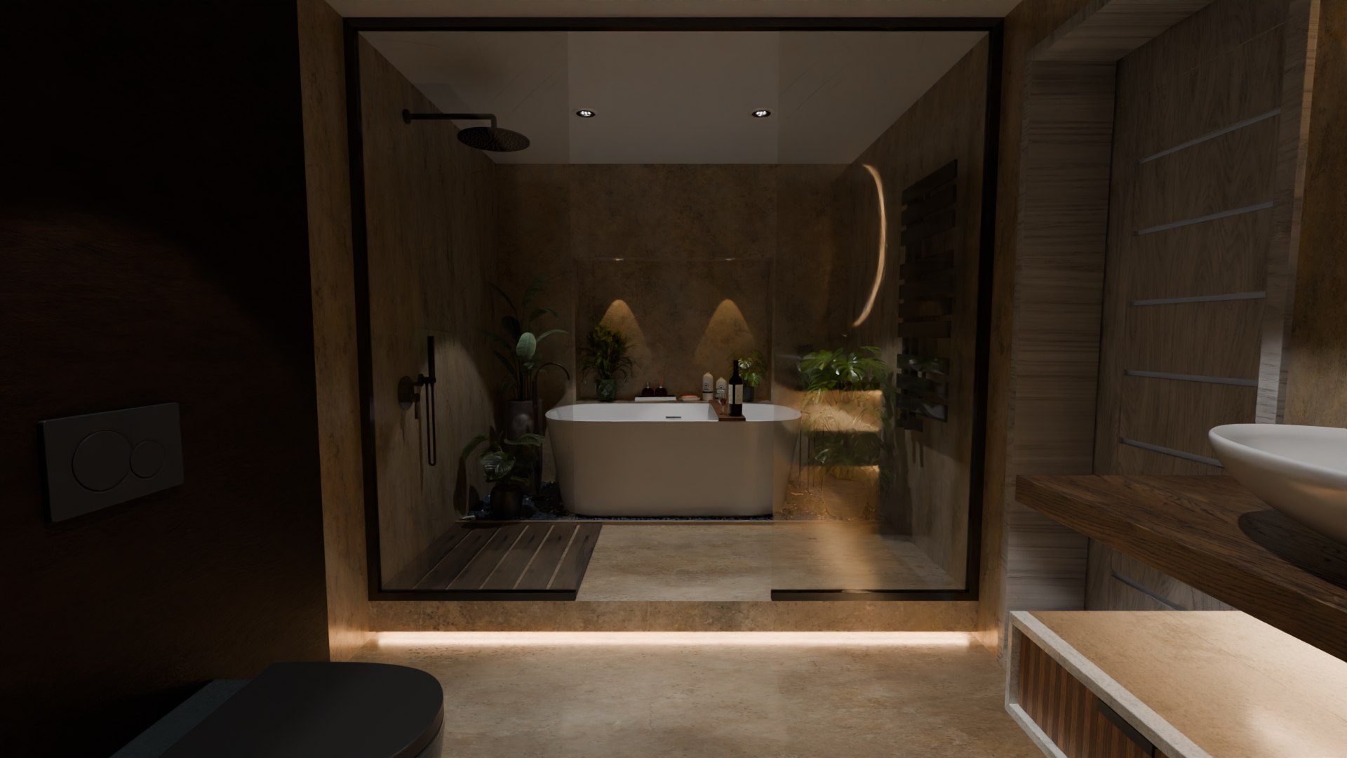 3D Bathroom Interior - TurboSquid 2261523