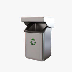 Trash Can III 3D model