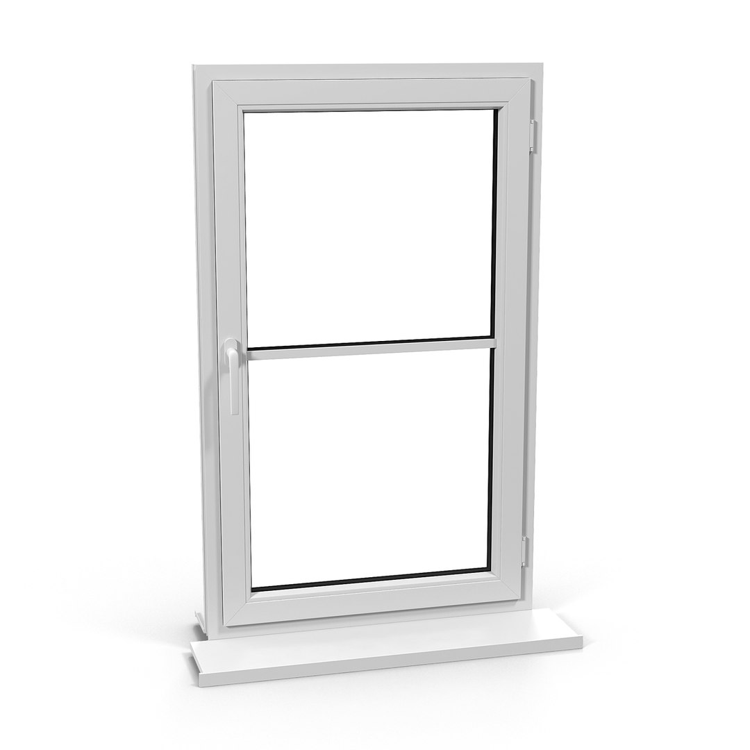Plastic Window 3 3D model preview