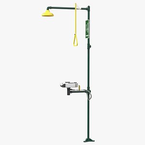 Emergency Speakman Shower Station Green