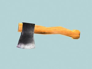 3D ax model