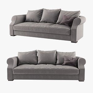 Neoclassical Sofa 3D model