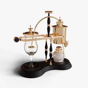 Coffee Machines grind and brew coffee machines Belgian Luxury Syphon Siphon 3D model