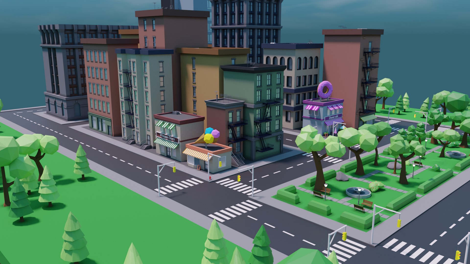 Polygon city 3D model https://p.turbosquid.com/ts-thumb/SC/zRopd3/Zx/img4/png/1625719871/1920x1080/fit_q87/6198681f22556f2b73dbd0172fc797f142367686/img4.jpg