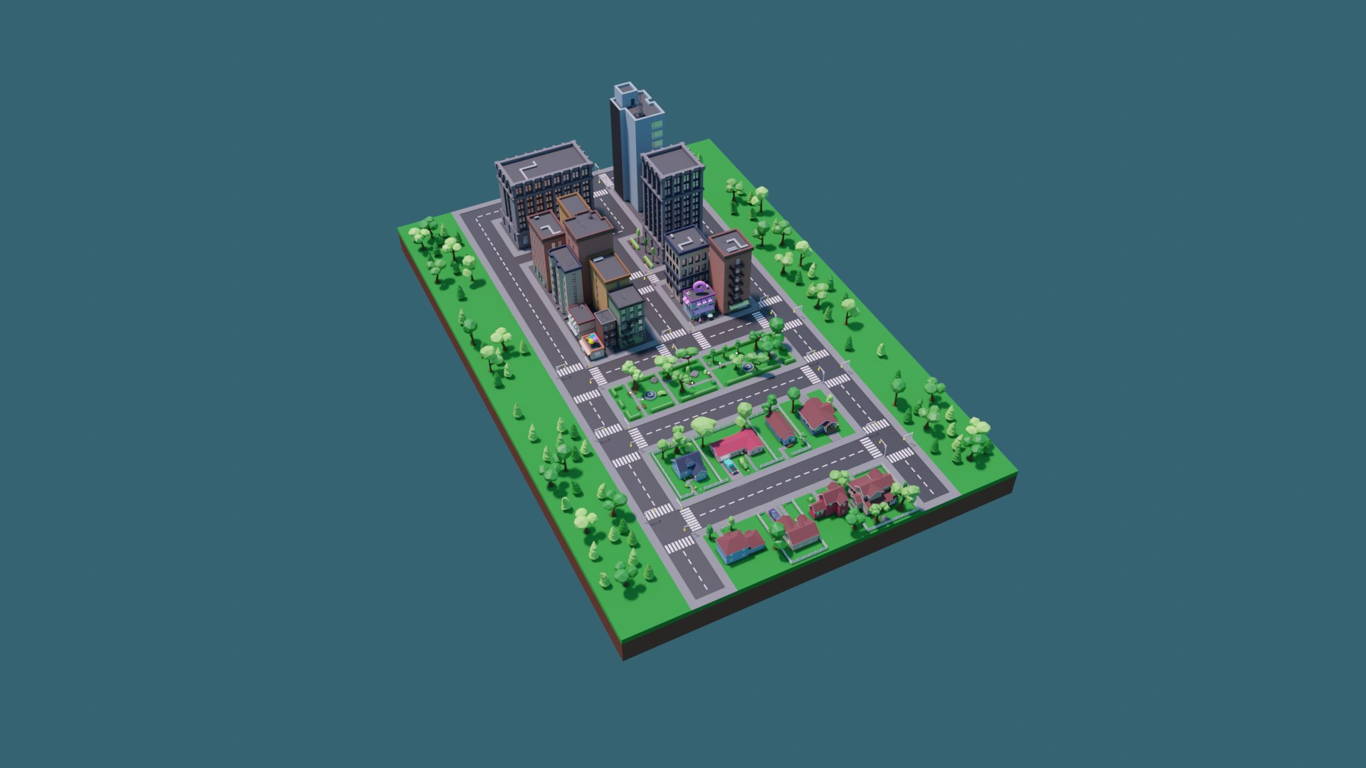Polygon city 3D model https://p.turbosquid.com/ts-thumb/SC/zRopd3/bL/img13/png/1625719872/1920x1080/fit_q87/a91672bd8a58dc328f826c5ba70b9c9952b2535d/img13.jpg