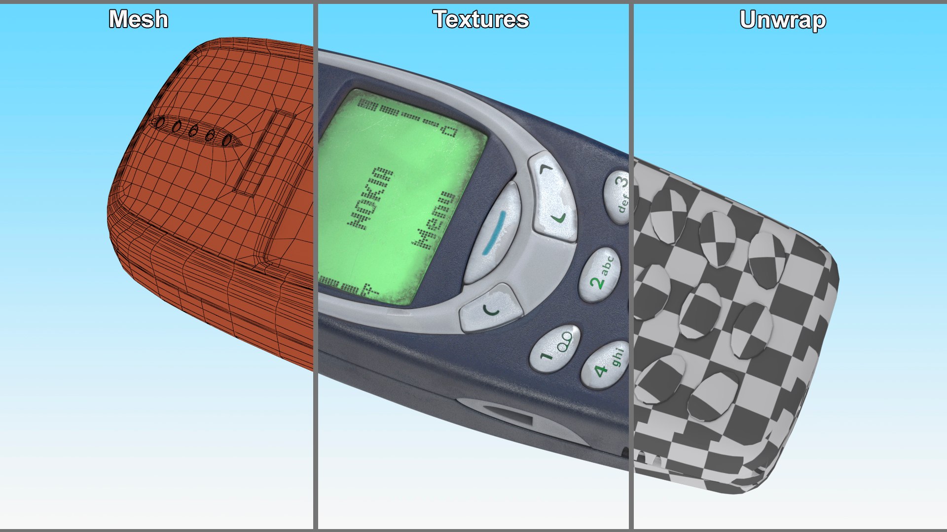 3D Worn Phone Nokia 3310 Switched On https://p.turbosquid.com/ts-thumb/SD/03jLqh/i7/wornphonenokia3310switchedon3dsmodel015/jpg/1706673068/1920x1080/fit_q87/0c32b9569923592b48064002cb0ec8eb05f19b63/wornphonenokia3310switchedon3dsmodel015.jpg