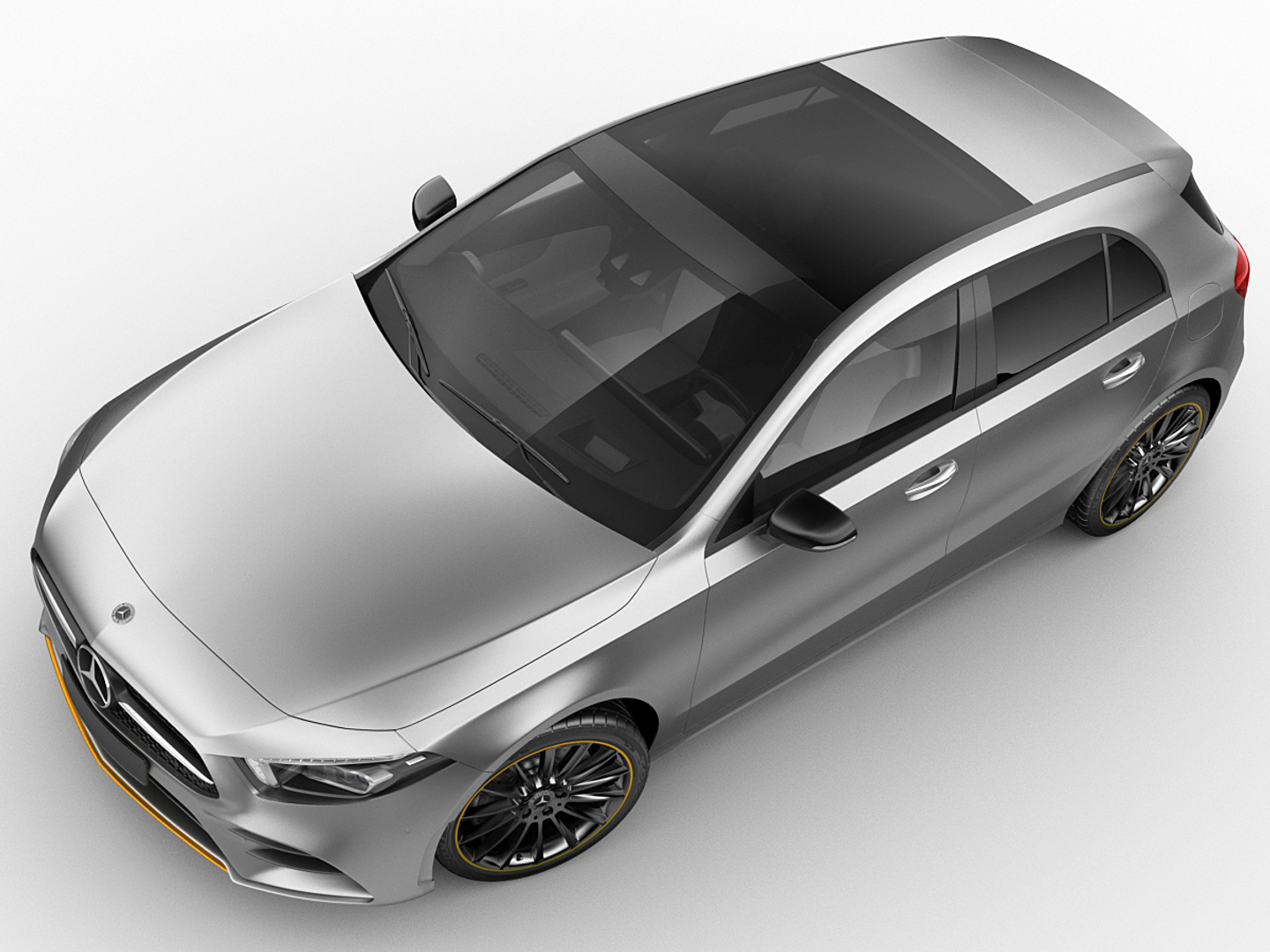 Mercedes aclass amg model TurboSquid 1258902