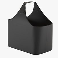 Adeline Black Magazine Holder