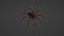 Textured rigged and animated SPIDER 3D