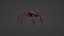 Textured rigged and animated SPIDER 3D