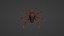 Textured rigged and animated SPIDER 3D