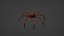 Textured rigged and animated SPIDER 3D