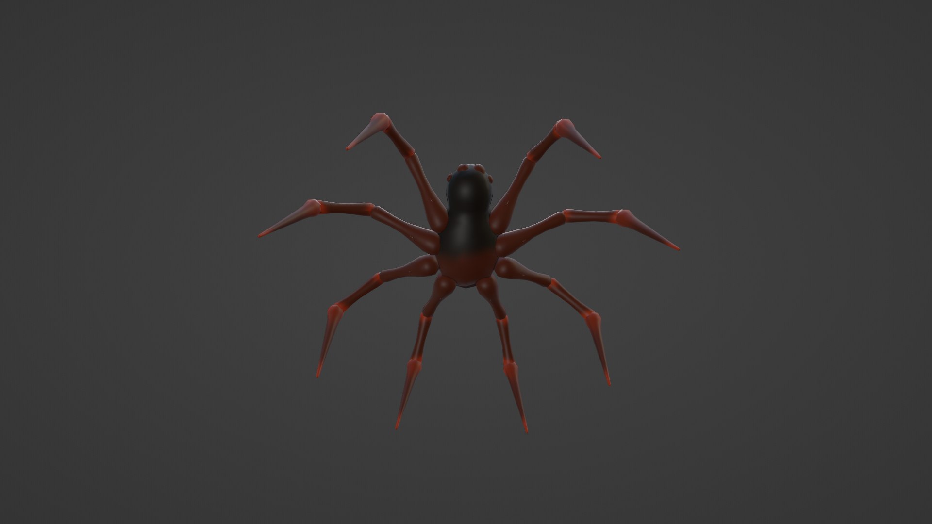 Textured Rigged And Animated SPIDER 3D - TurboSquid 2173429