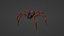 Textured rigged and animated SPIDER 3D