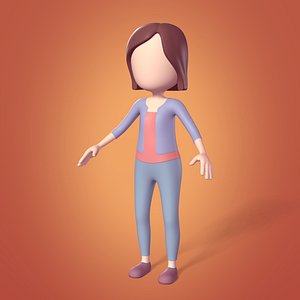 3D Cartoon Character