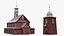 Wooden Church Saint Florian 3D