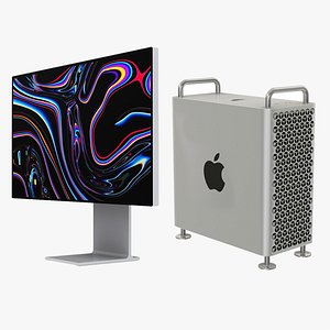 Apple Pro Case and Display Xdr 3D model