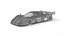 Modelo 3D del Jaguar XJR-9 Castrol Racing de 1988