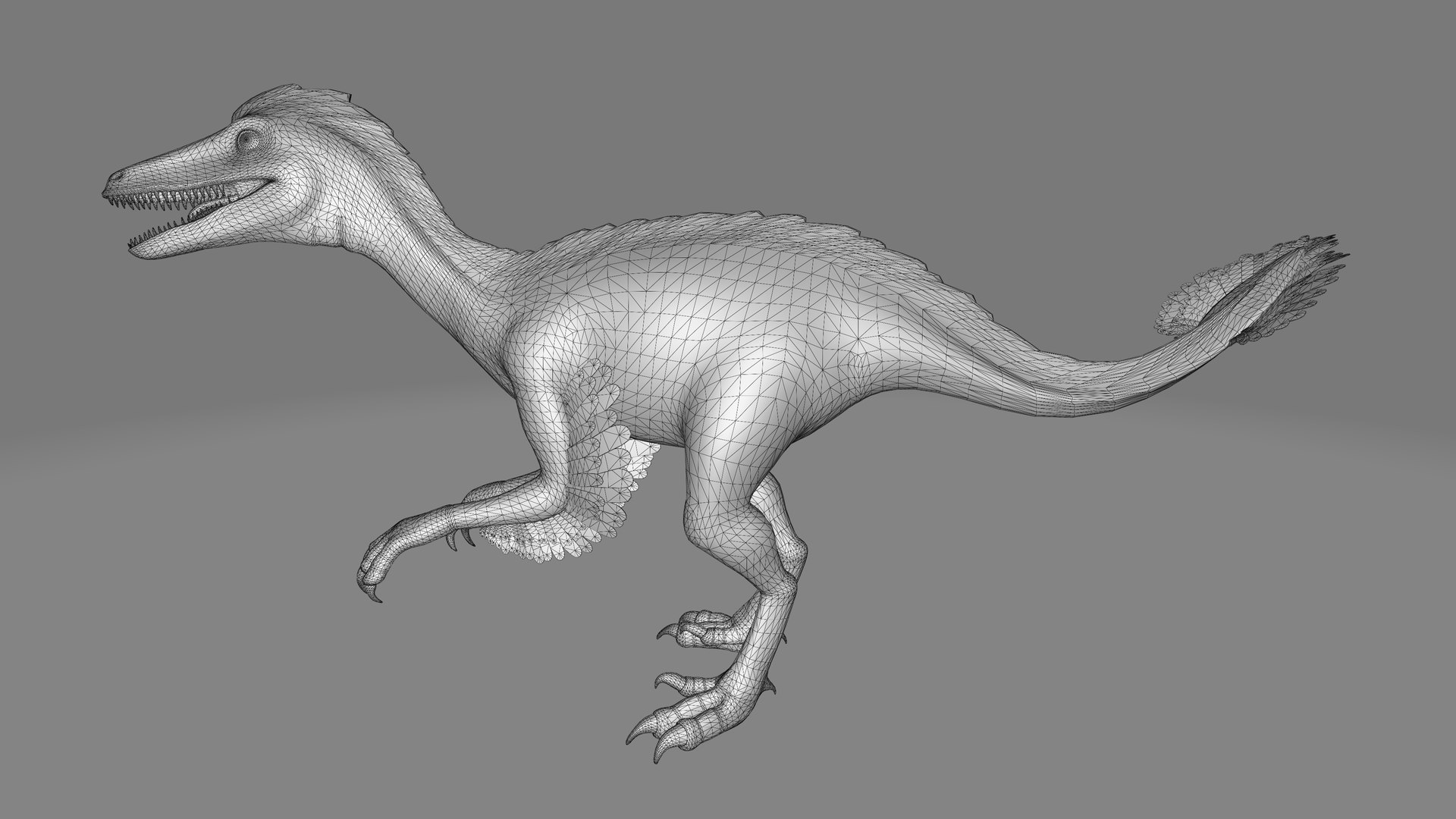 3D Velociraptor Dinosaur Model - TurboSquid 2127779