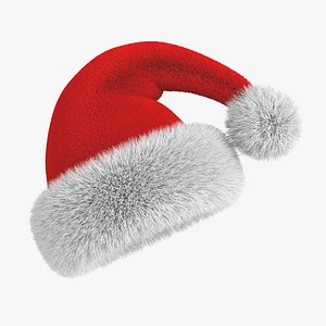 3ds santas hat