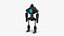 Combattant noir