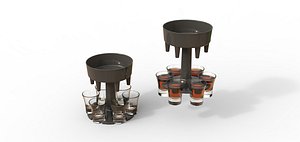 drink refill dispenser 3D model