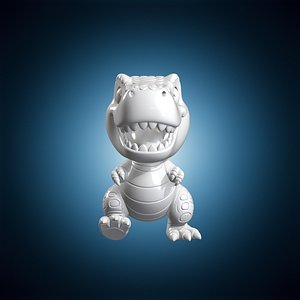 3D Cute T Rex