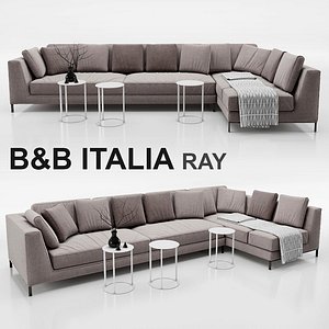 sofa b italia 3d max
