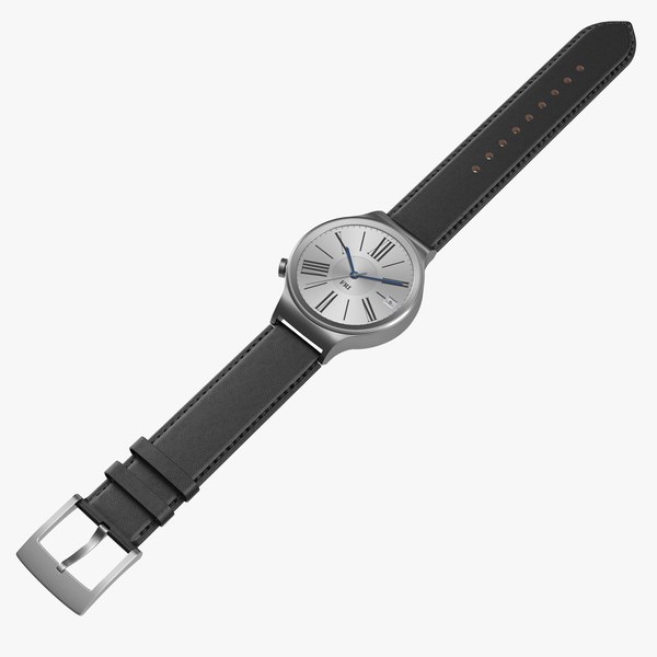3d model huawei watch leather band