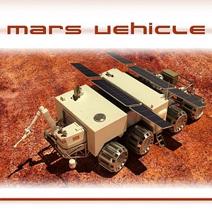 3d model exploration vehicle