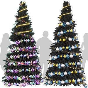 Collection plant vol 607 - Christmas - pine - Tree 3D